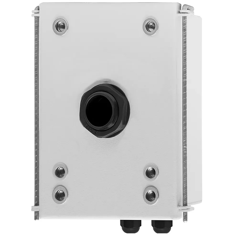 Универсальная монтажная коробка для PTZ и VF камер OMNY, монтаж на стену (имеет потертости)